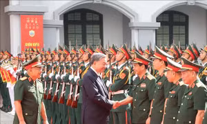 Tổng Bí thư, Chủ tịch nước Tô Lâm đến thăm và làm việc với Tổng cục II, Bộ Quốc phòng