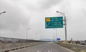 Khai thác trở lại nút giao Đồng Thắng nối với cao tốc Mai Sơn - Quốc lộ 45
