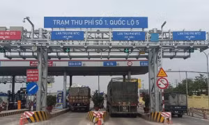 Triển khai thêm làn thu phí tự động không dừng trên Quốc lộ 5
