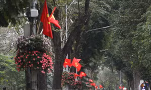 Hà Nội trang trí chào đón năm mới 2022