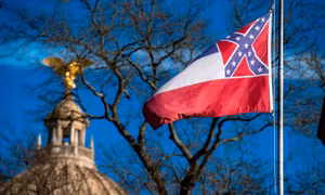 Tiểu bang Mississippi của Mỹ quyết định sửa cờ tiểu bang