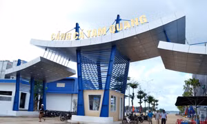 Cảng cá Tam Quang đảm bảo an toàn cho tàu thuyền vào tránh bão