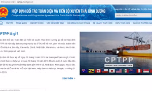 Ra mắt chuyên trang điện tử về Hiệp định CPTPP