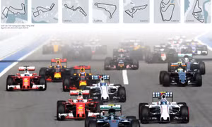 21 chặng đua mùa giải F1 2019