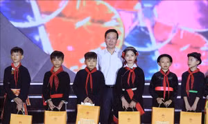 Chủ tịch nước Võ Văn Thưởng dự Lễ hội Thành Tuyên 2023