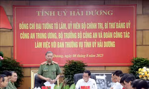 Hải Dương cần đẩy mạnh xây dựng xã, phường không tội phạm, không ma túy