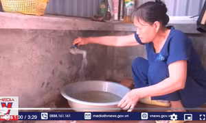 Hàng chục nghìn hộ dân đang sử dụng nước không đảm bảo vệ sinh