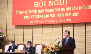 MTTQ Việt Nam TP Hà Nội thực hiện hiệu quả các cuộc vận động, phong trào thi đua