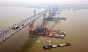 Cầu Vĩnh Tuy 2 sẽ hoàn thành vào tháng 6/2023