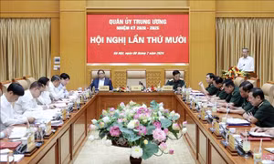 Quân ủy Trung ương quán triệt tinh thần '5 quyết tâm và 5 chủ động'