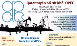 Qatar tuyên bố rút khỏi OPEC