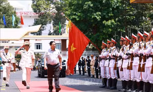 Thủ tướng Phạm Minh Chính thăm các lực lượng vũ trang tỉnh Đắk Lắk