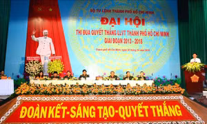 Đại hội Thi đua quyết thắng lực lượng vũ trang TP Hồ Chí Minh