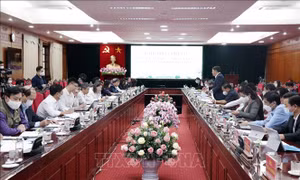 Đoàn công tác Ban Tuyên giáo Trung ương làm việc với Tỉnh ủy Sơn La