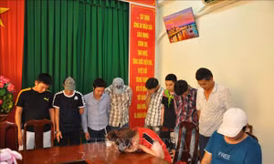 Tụ tập đánh bạc trong khách sạn bốn sao