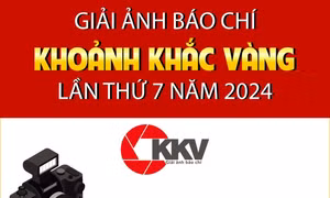Giải ảnh báo chí Khoảnh Khắc Vàng lần thứ 7 năm 2024