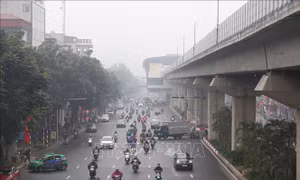 Hai điểm quan trắc không khí tại Bắc Bộ ở mức nguy hại