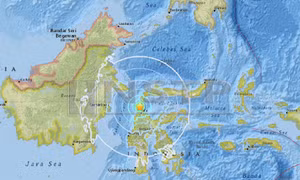 Động đất mạnh 6,1 độ Richter làm rung chuyển miền Trung Indonesia
