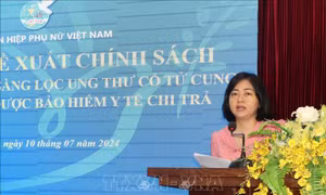 Đề xuất đưa chi phí khám sàng lọc ung thư cổ tử cung vào danh mục bảo hiểm y tế chi trả