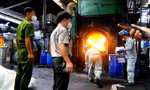 TP Hồ Chí Minh: Tiêu hủy an toàn hơn 310 kg ma túy tang vật