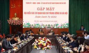 Báo chí đóng góp tích cực cho sự phát triển chung của Thủ đô