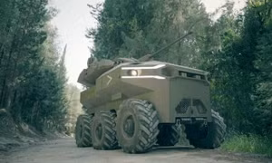 Israel thử nghiệm xe robot chiến đấu không người lái