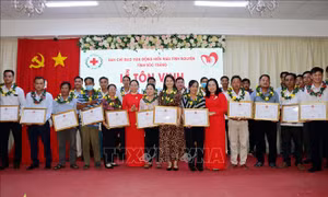 Sóc Trăng: Tôn vinh 125 cá nhân tiêu biểu hiến máu tình nguyện