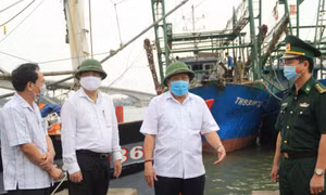 Quảng Trị tăng cường phòng, chống dịch COVID-19 ở biên giới và trên biển