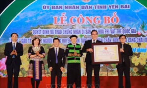 Lễ hội Gầu Tào được công nhận là Di sản Văn hóa phi vật thể quốc gia