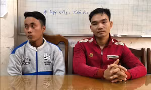Hai đối tượng gây thương tích cho đoàn cán bộ cưỡng chế đất ra đầu thú
