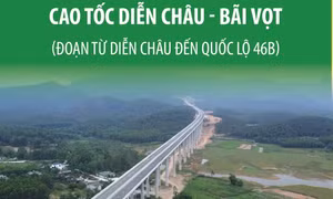 Đưa vào khai thác dự án cao tốc Diễn Châu - Bãi Vọt (đoạn từ Diễn Châu đến Quốc lộ 46B)