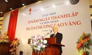 Toàn văn bài phát biểu của Tổng Bí thư nhân 70 năm thành lập Liên hiệp các Hội Văn học nghệ thuật Việt Nam 