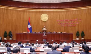 Lãnh đạo Đảng ta gửi điện mừng tới lãnh đạo Nhà nước, Chính phủ và Quốc hội Lào