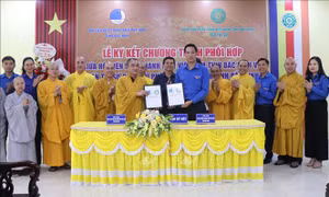 Đoàn Thanh niên phối hợp với tổ chức tôn giáo thực hiện an sinh xã hội