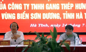 Đánh giá xả nước thải sau xử lý của Công ty Gang thép Hưng Nghiệp Formosa 