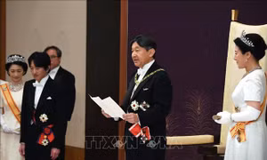 Các lãnh đạo châu Á chúc mừng tân Nhật hoàng Naruhito 