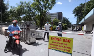 Từ ngày 20/6, Bệnh viện đa khoa Đức Giang mở phong tỏa, tiếp nhận người bệnh đến khám, điều trị