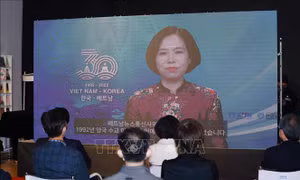 Khai mạc Triển lãm ảnh báo chí của Yonhap và TTXVN