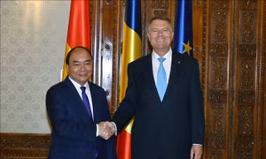 Thủ tướng Nguyễn Xuân Phúc hội kiến Tổng thống, Chủ tịch Thượng viện Romania