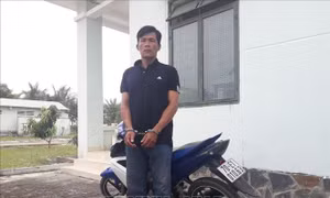 Bắt đối tượng trộm xe mô tô chuẩn bị mang sang Campuchia tiêu thụ