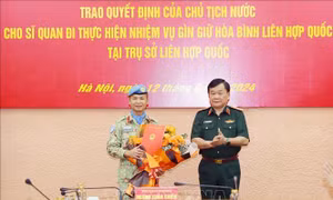 Việt Nam có thêm sĩ quan trúng tuyển vào làm việc tại Trụ sở Liên hợp quốc