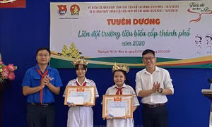 TP Hồ Chí Minh tuyên dương 48 Liên đội trưởng tiêu biểu 