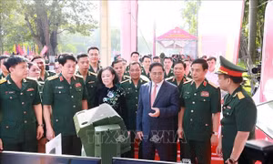 Thủ tướng Phạm Minh Chính: Quân đội phải đẩy mạnh nghiên cứu, sáng tạo cả khoa học công nghệ và khoa học xã hội nhân văn