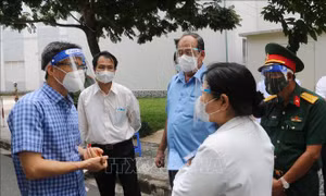 Phó Thủ tướng Vũ Đức Đam: Triển khai đồng bộ 'chiến lược vùng' để sớm kiểm soát dịch COVID-19 khu vực phía Nam