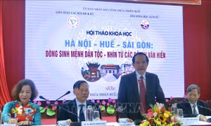 Hà Nội-Huế-Sài Gòn: Dòng sinh mệnh dân tộc-Nhìn từ các đô thị văn hiến
