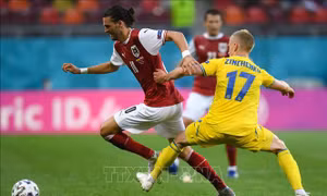 EURO 2020: Chiến thắng Ukraine, Áo giành quyền đi tiếp