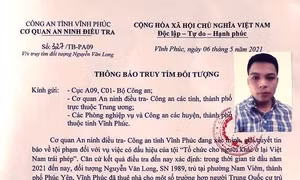 Vĩnh Phúc: Truy tìm đối tượng tổ chức cho người khác ở lại Việt Nam trái phép