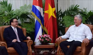 Đoàn đại biểu Đảng ta thăm và làm việc tại Cuba