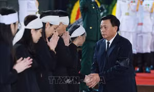 Đoàn Hội đồng Lý luận Trung ương, Học viện CTQG Hồ Chí Minh viếng Tổng Bí thư Nguyễn Phú Trọng