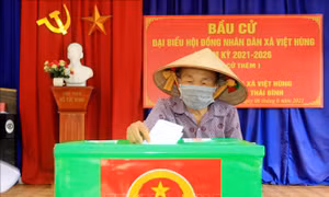 Thái Bình bầu cử thêm 4 đại biểu Hội đồng nhân dân cấp xã